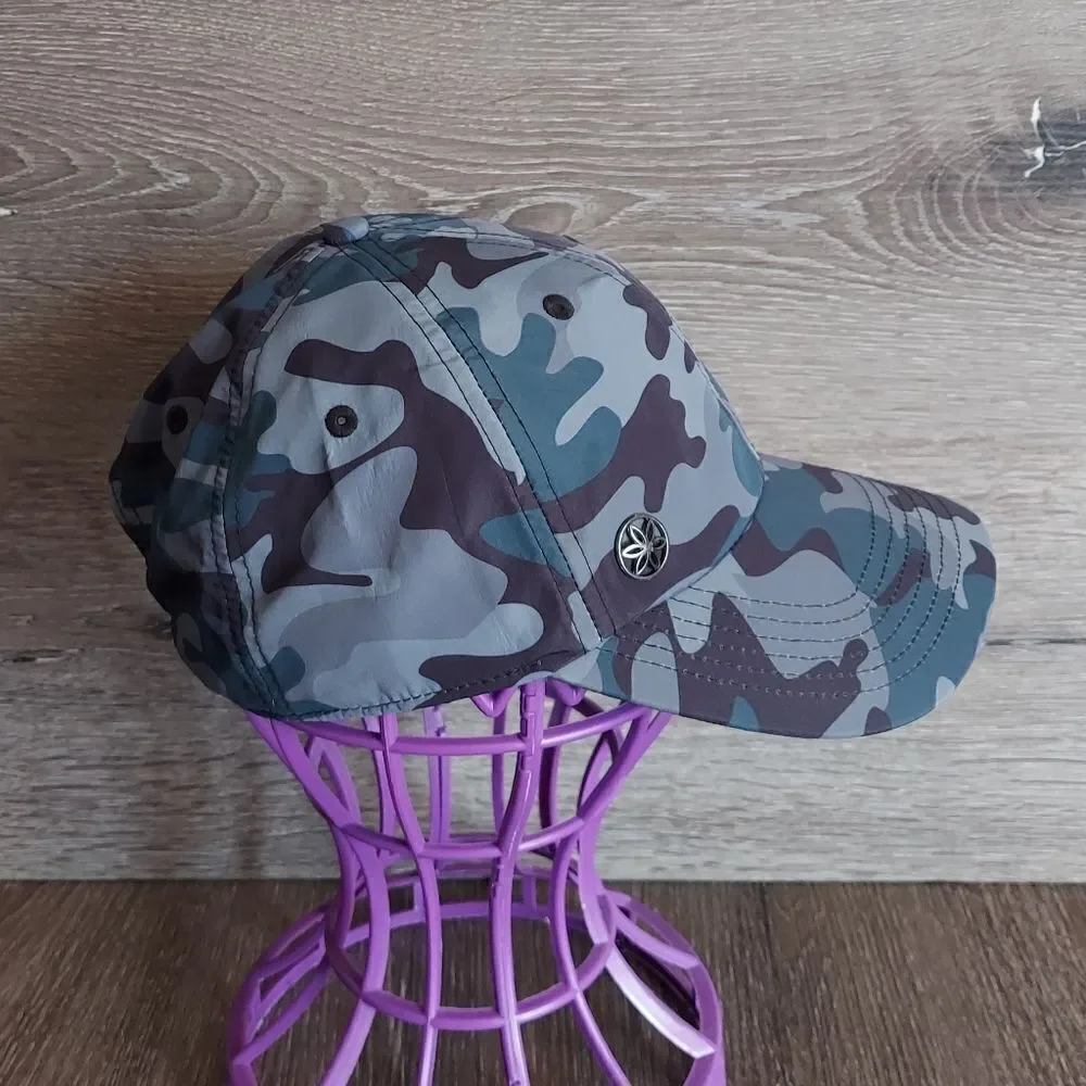 Gaiam Classic Fitness Hat - Camo Blue